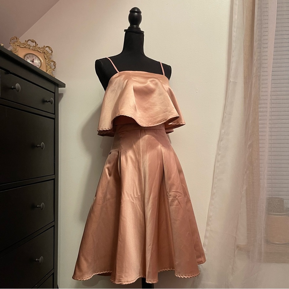 Chi Chi London Satin Convertible Top